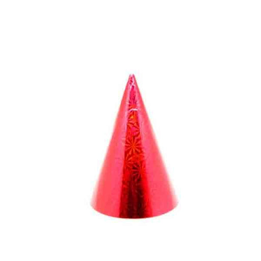 8pk Cardboard Party Hats - Red - Everything Party