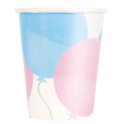 8pk Gender Reveal Paper Cups - Everything Party