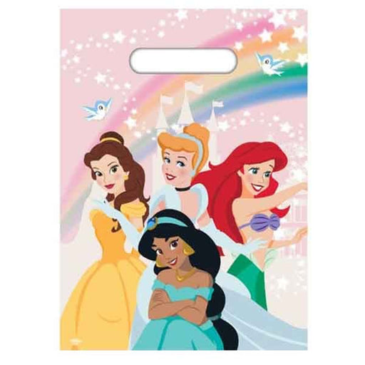 8pk Licensed Disney Princess Party Bags - Everything Party