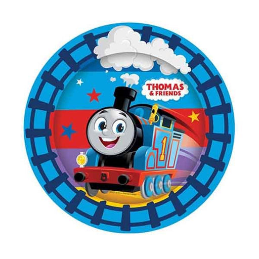 8pk Licensed Thomas & Friends Paper Plates - Everything Party