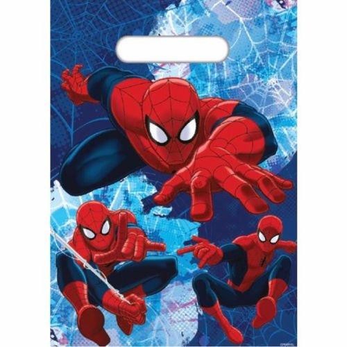 8pk Marvel Spiderman Party Bags - Everything Party