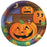 8pk Smiling Pumpkin Paper Plates - Everything Party