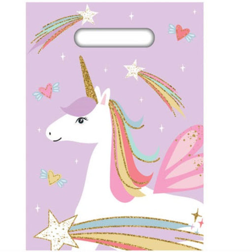 8pk Unicorn Party Gift Bags - Everything Party
