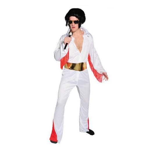 Adult 1950s Elvis Rock N Roll Rock Star Costume - Everything Party