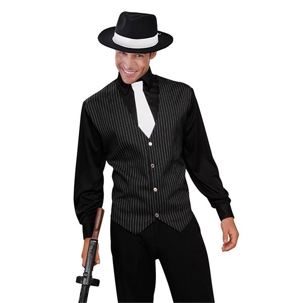 Adult 20's Gangster Shirt, Vest and Tie Costume set - Everything Party