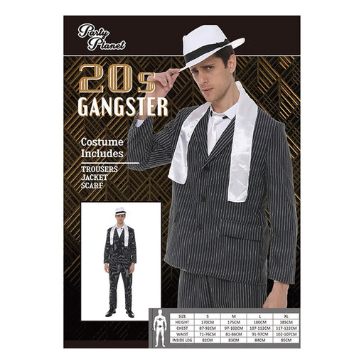 Adult 20s Gangster Suit Costume - Everything Party