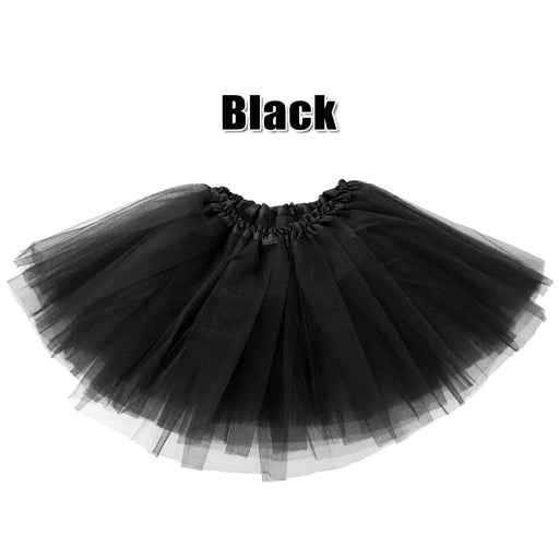 Adult 3 Layers Tulle Tutu - Black - Everything Party