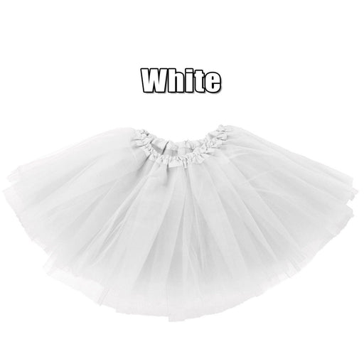 Adult 3 Layers Tulle Tutu - White - Everything Party