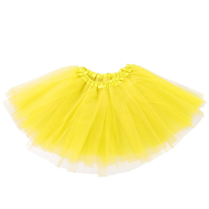 Adult 3 Layers Tulle Tutu - Yellow - Everything Party