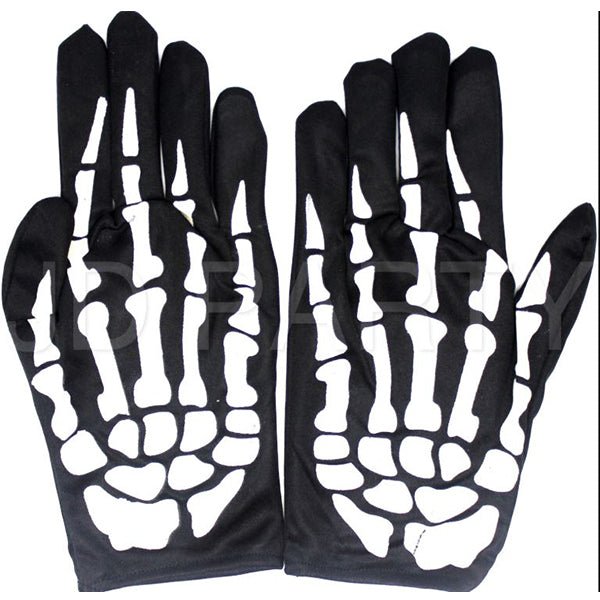 Adult and Children Skeleton Gloves - Everything Party
