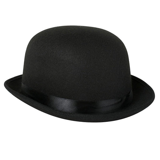Adult Black Bowler Hat - Everything Party