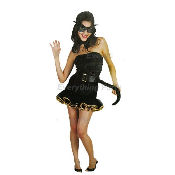 Adult Black Cat Lady Costume Everything Party