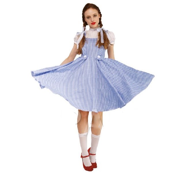 Adult Book Week Storybook Classic Dorothy Style Blue Dress Costume - Everything Party