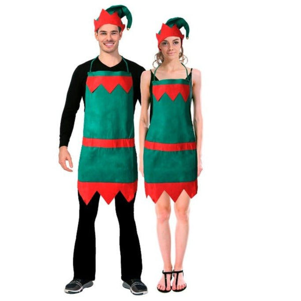 Adult Christmas Elf Hat with Apron set - Everything Party