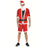 Adult Classic Summer Santa Short Sleeves Costume - Everything Party