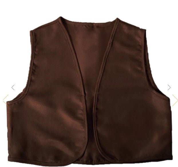 Adult Colonial Vest - Brown - Everything Party