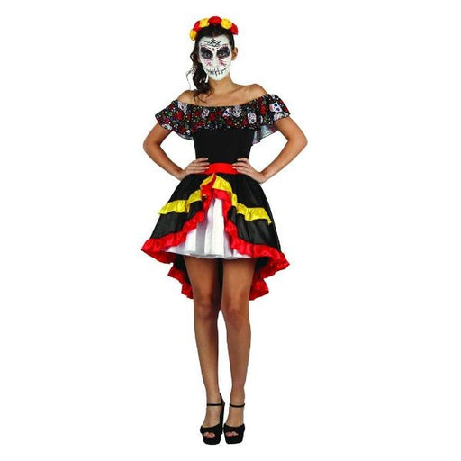 Adult Day of the Dead Lady Halloween Costume - Everything Party