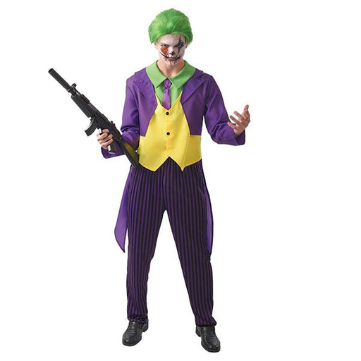 Adult Deluxe Dark Knight Joker's Costume - Everything Party