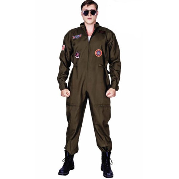 Adult Deluxe Top Gun Fighter Pilot Costume - Everything Party