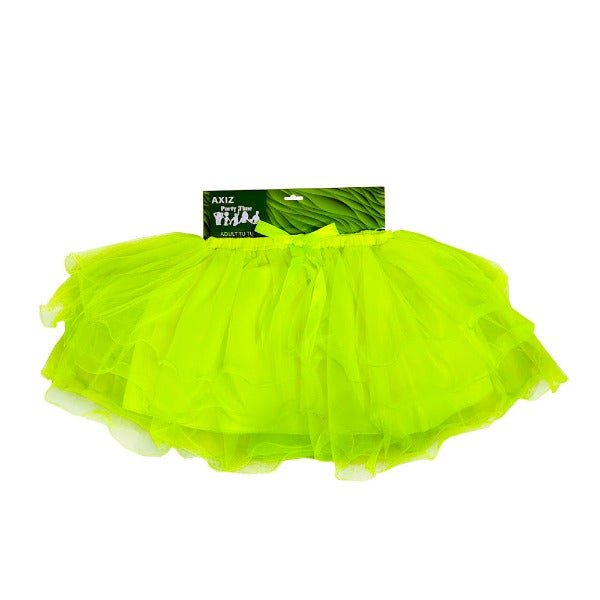 Adult Deluxe Tutu with Soft Tulle - Neon Green - Everything Party