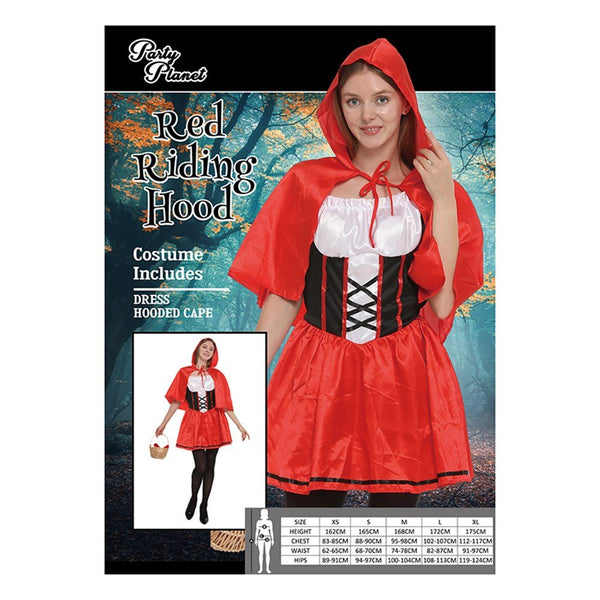 Adult Fairytale Red Riding Hood Costume - Everything Party
