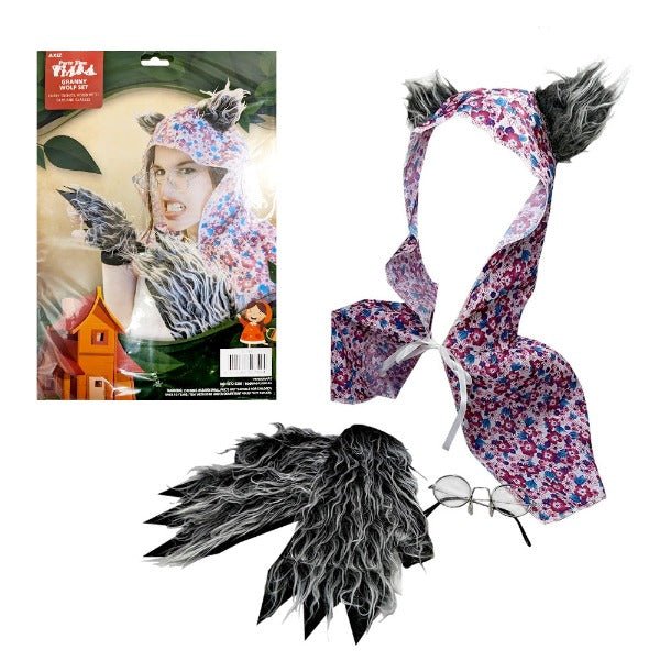 Adult Grandma Wolf Instant Dress Up set - Everything Party