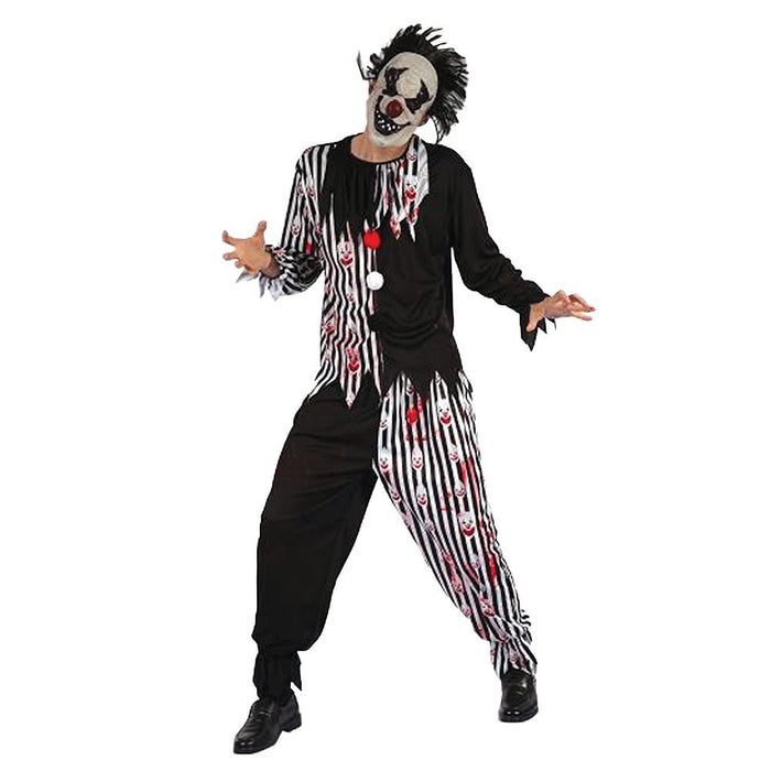 Adult Halloween Bloody Clown Costume - Everything Party