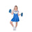 Adult - Karnival Deluxe Blue Cheerleader Costume - Everything Party
