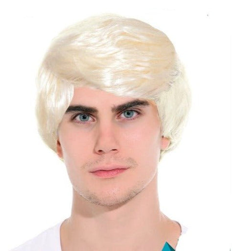 Adult Men's 90s Barbie Ken's Style Blonde Short Wig - Everything Party