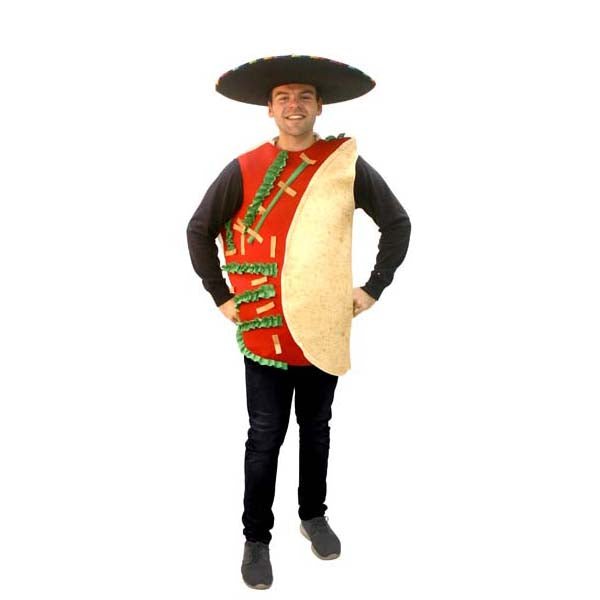 Adult Mexican Taco Man Costume - Everything Party