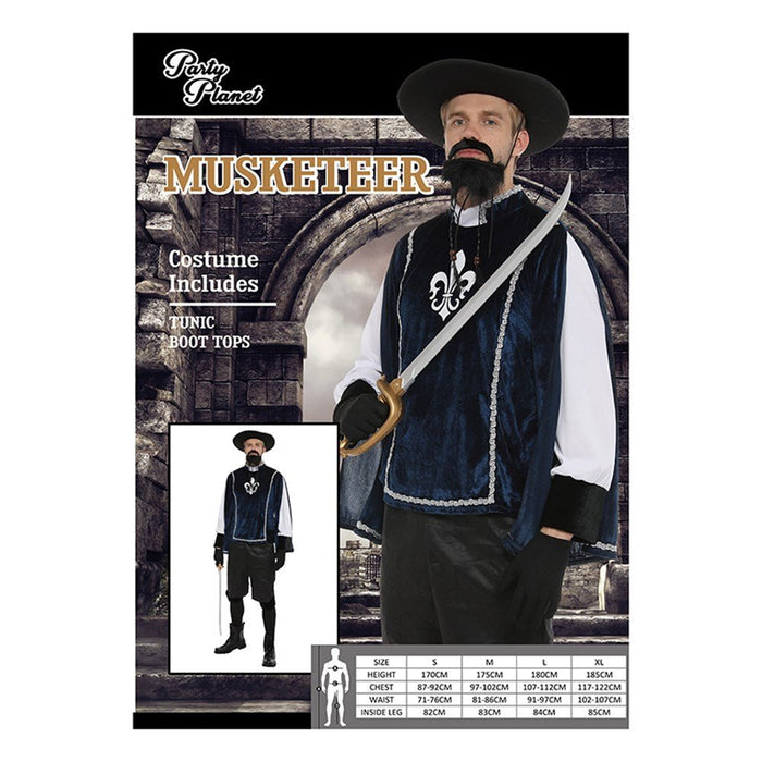 Adult Musketeer Costume - Everything Party