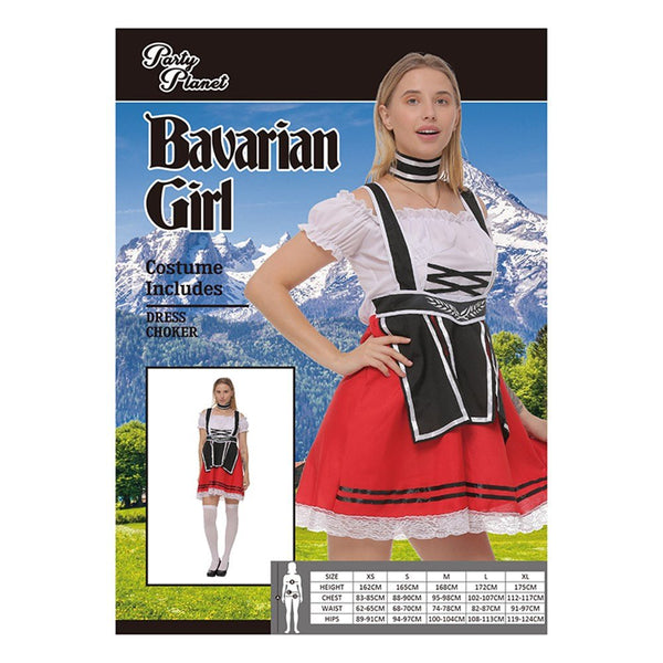 Adult Oktoberfest Bavarian Beer Girl Costume - Everything Party