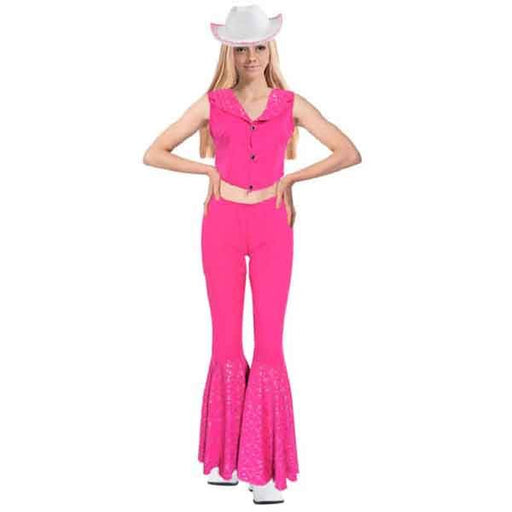 Adult Pink Doll Western Cowgirl Costume - Everything Party