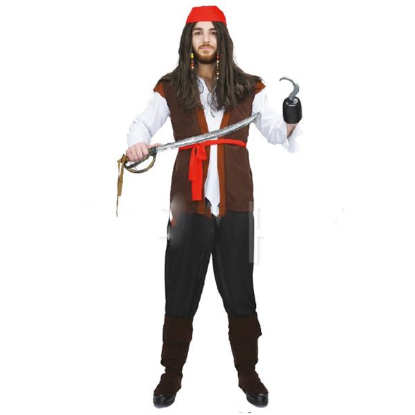 Adult Pirate Man Costume - Everything Party