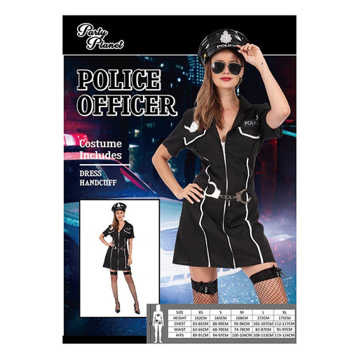 Adult Police Officer Lady Costume - Everything Party