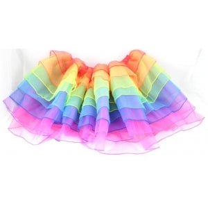 Adult Rainbow Tutu Multi Layers - Everything Party