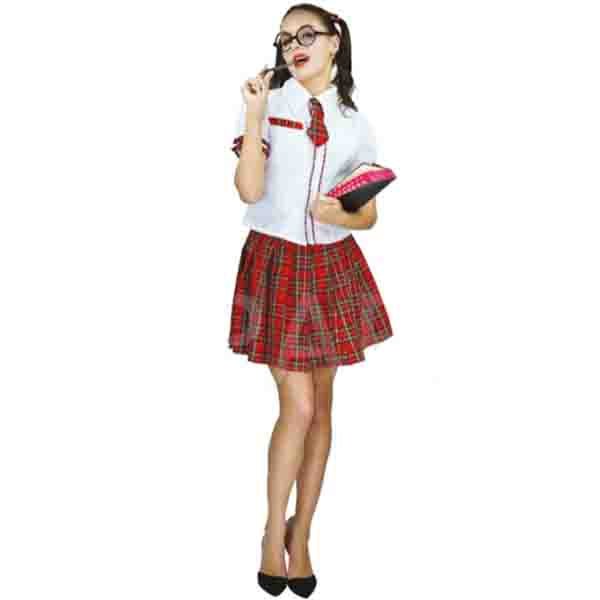 Adult School Girl Costume - Everything Party