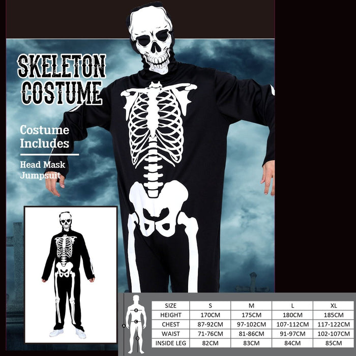 Adult Skeleton Costume - Everything Party