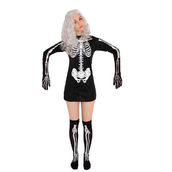 Adult Skeleton Lady Costume - Everything Party