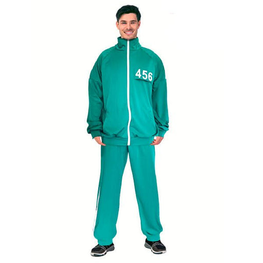 Adult Squid Game Player Style Tracksuit Costume - Everything Party