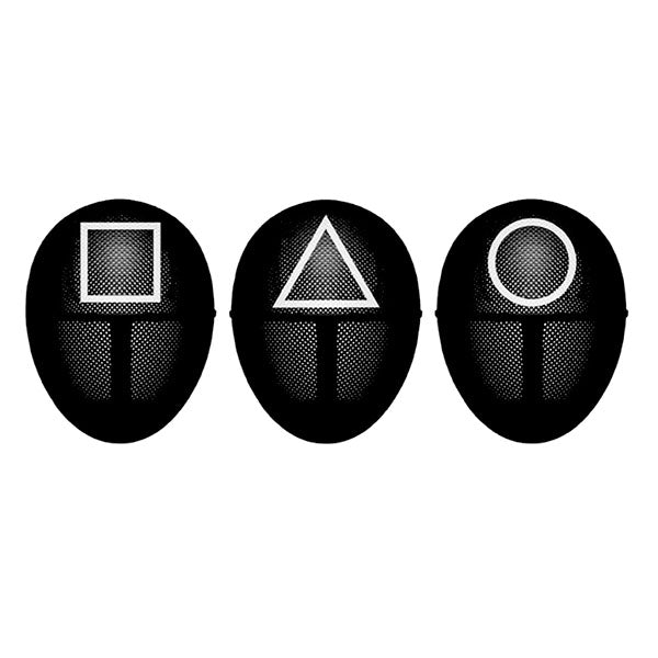 Adult Squid Guard Squid Game Style Mask – Everything Party