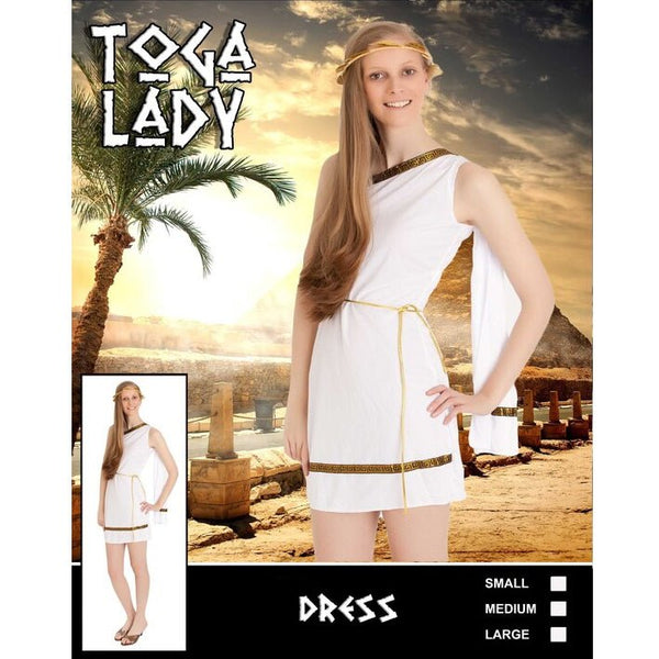 Adult - Toga Lady Costume - Everything Party