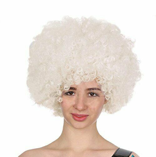 Adult Unisex Blonde Afro Wig - Everything Party