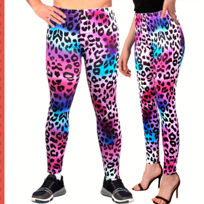 Adult Unisex Leopard Print Leggings - Everything Party