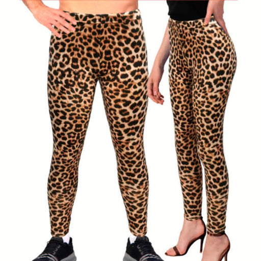 Adult Unisex Leopard Print Leggings - Everything Party