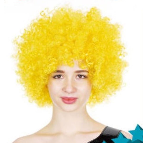 Adult Yellow Afro Wig - Everything Party