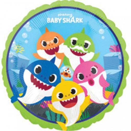Anagram Licensed Pinkfong Baby Shark Family Foil Balloon - Everything Party