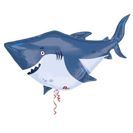 Anagram Shark Supershape Foil Balloon - Everything Party