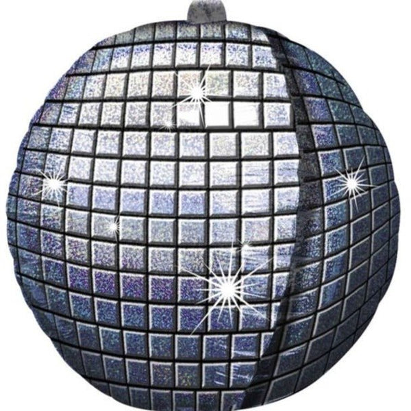 Anagram UltraShape Holographic Disco Ball Foil Balloon - Everything Party