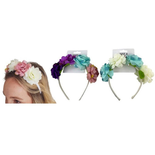 Assorted Rose Flower Headband - Everything Party